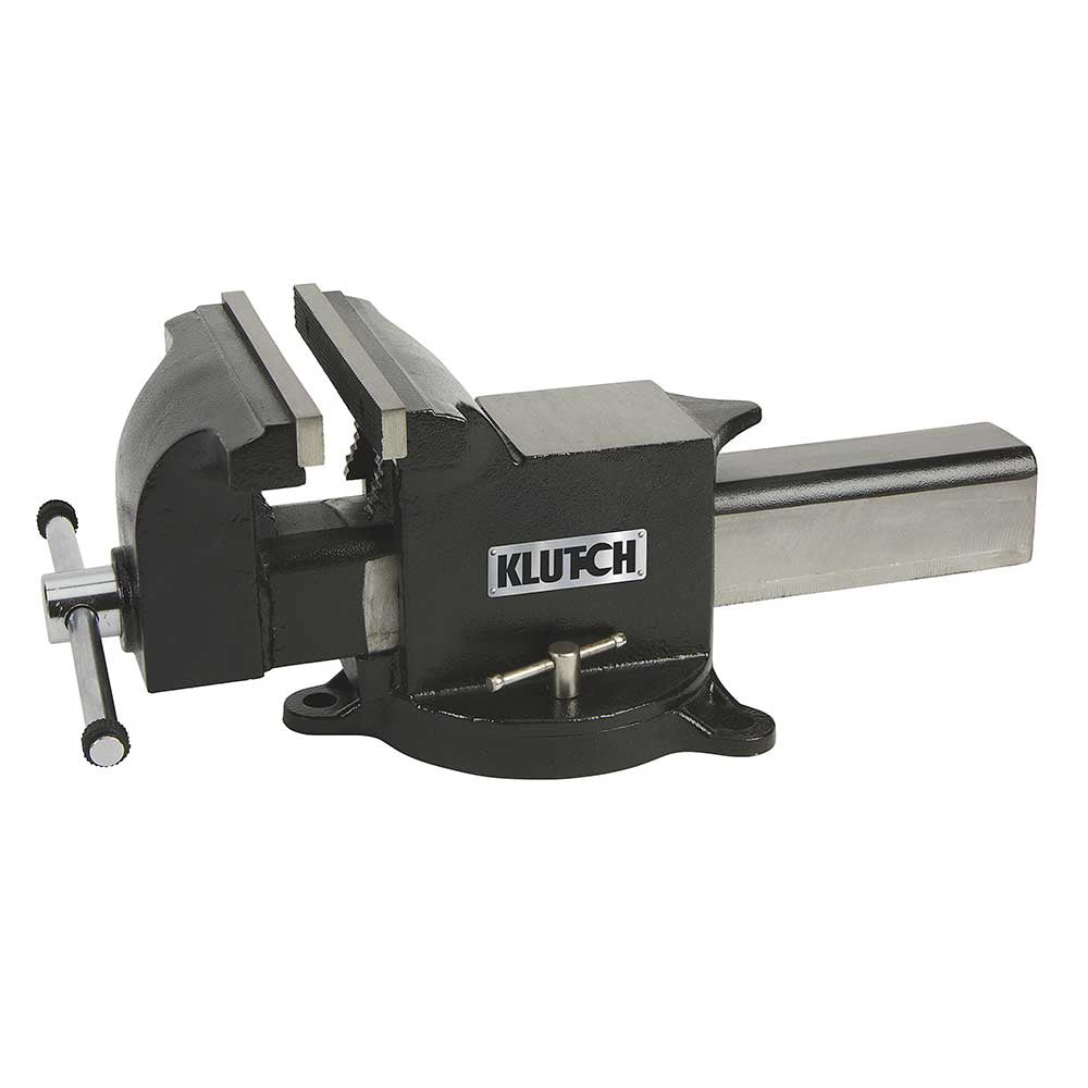 Klutch Heavy-Duty Bench Vise With 8" Jaw (4911995)