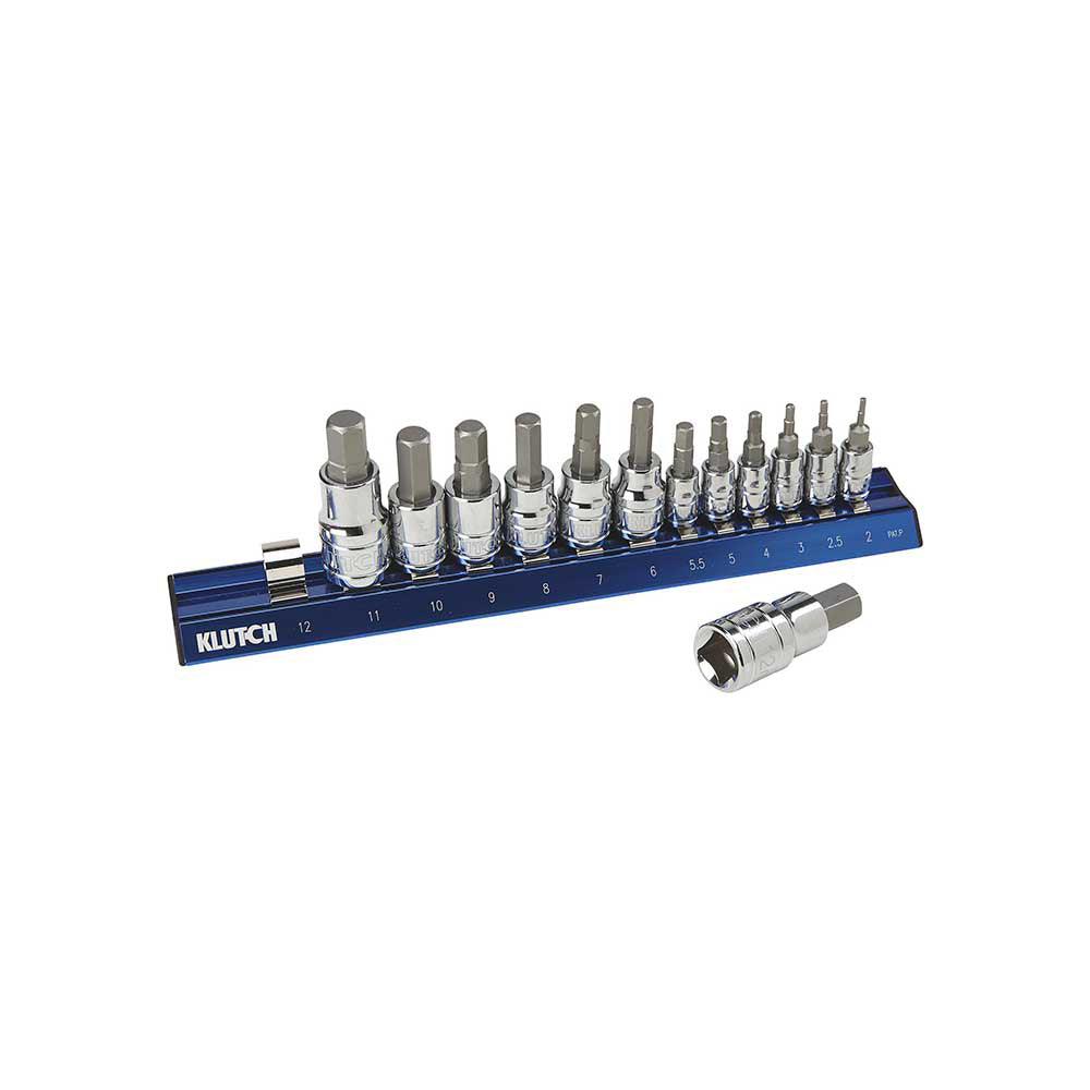 3 Piece Metric Klutch Hex Bit Socket Set (41518)