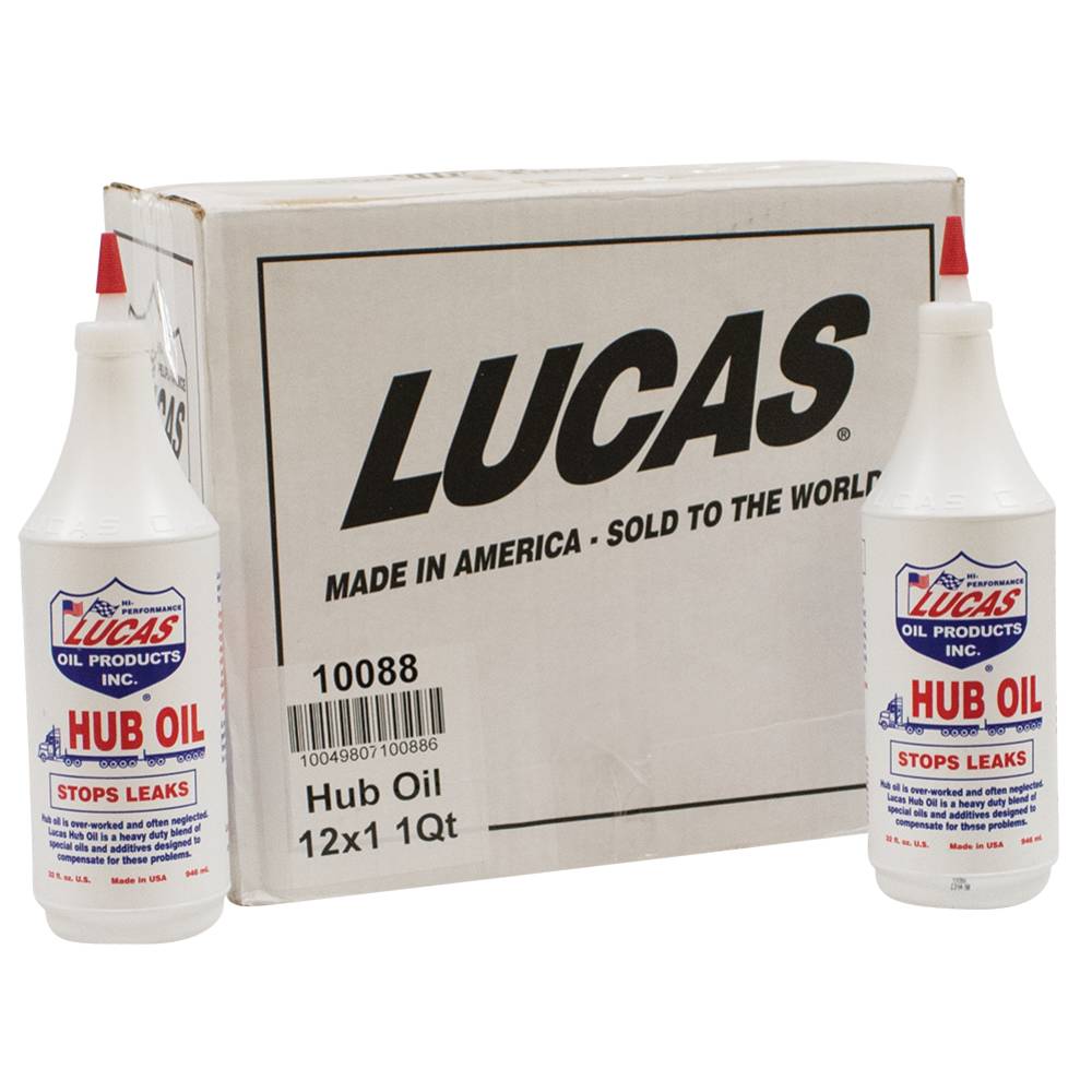 12 Lucas Oil Hub Oil 32 Ounce Bottles (Stens 051-517)