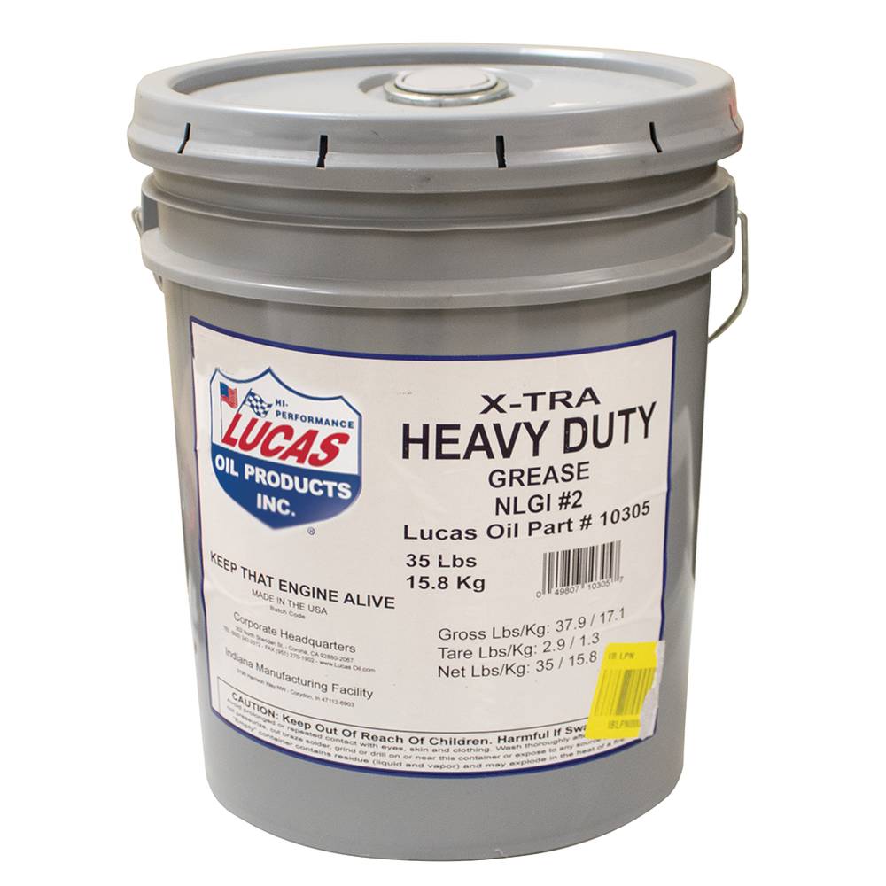 Lucas Oil X-tra Heavy-Duty 5 Gallon pail (Stens 051-645)