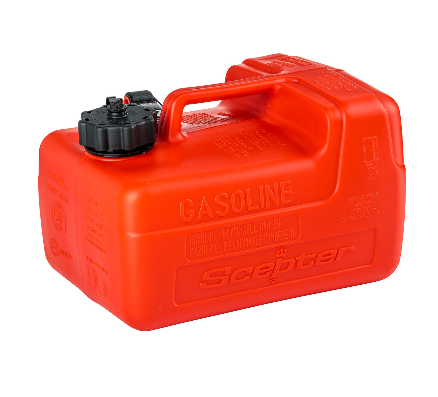 Scepter 3.2 Gallon Portable Gas Fuel Tank (08576)