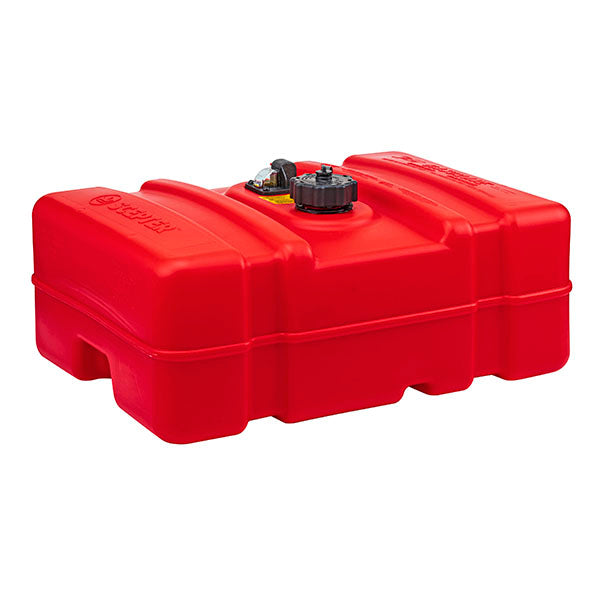 Scepter Red 12 Gallon Rectangular Portable Marine Tank - Low Profile (08669)