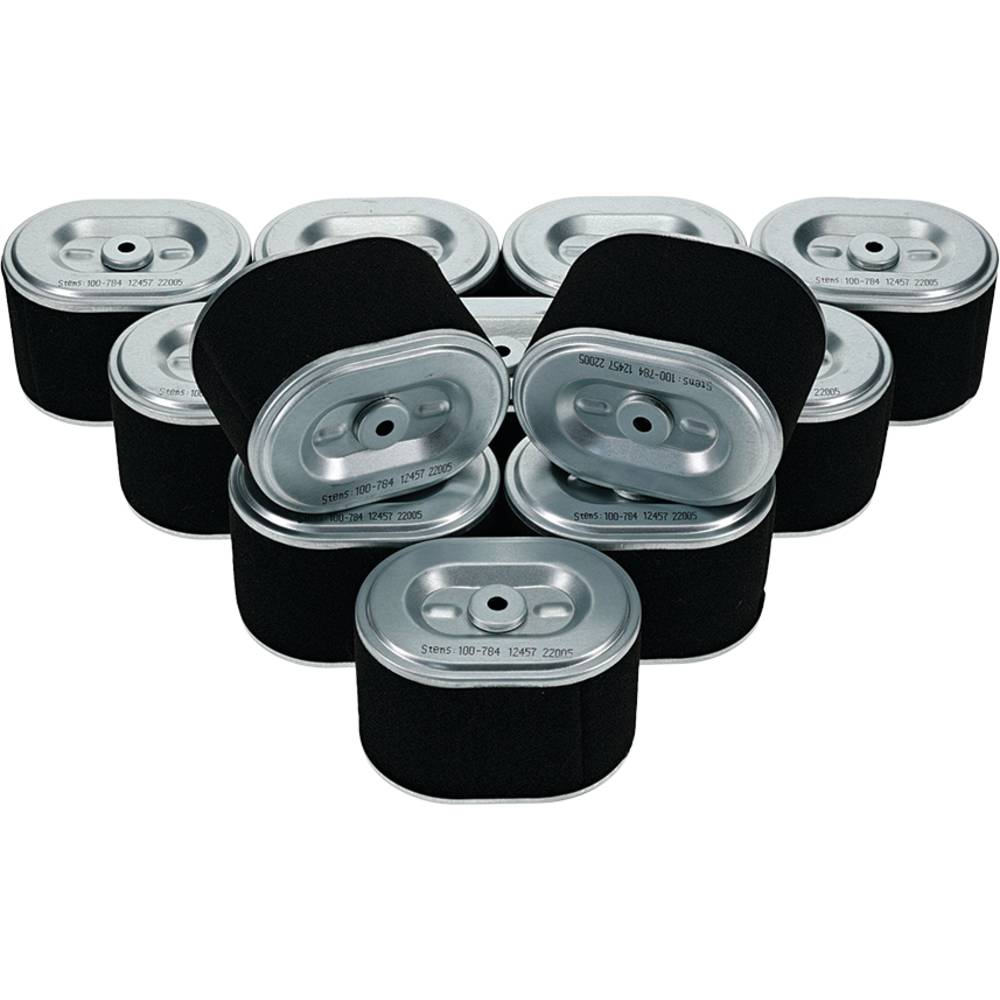 12 Stens Air Filter Combo Shop Pack Honda 17210-Z4M-821 (Stens 100-962)