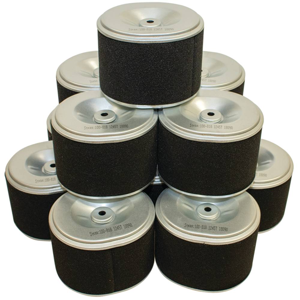 12 Stens Air Filter Combo Shop Pack Honda 17211-ZE2-505 (Stens 100-970)