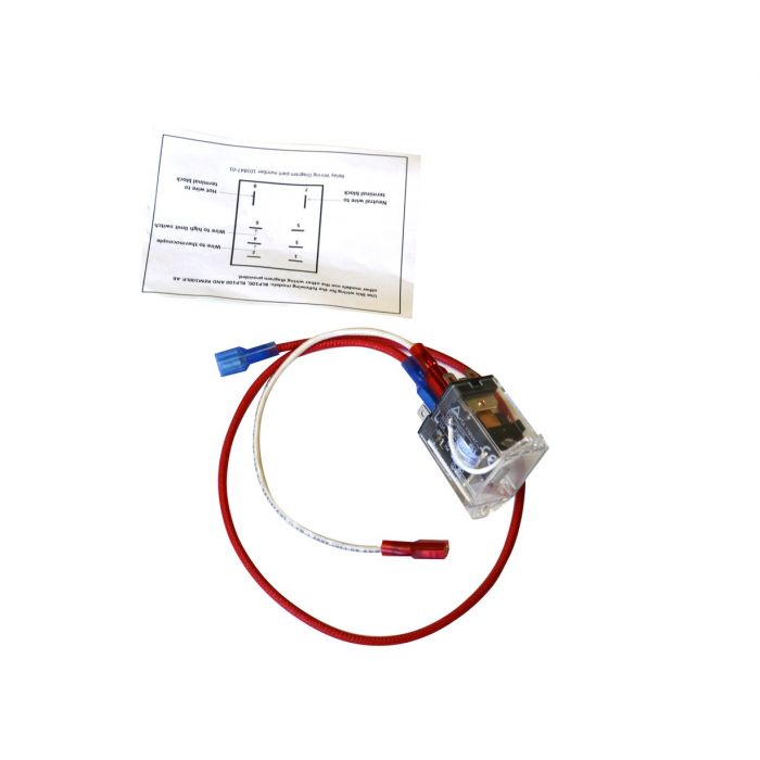 Heater Relay Kit, Includes two wires and 113875-01