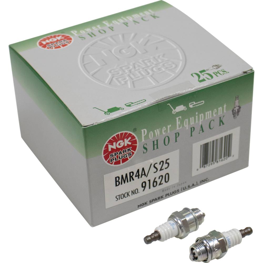 25 NGK Spark Plug Shop Pack NGK 91620/BMR4A S25 (Stens 130-433)