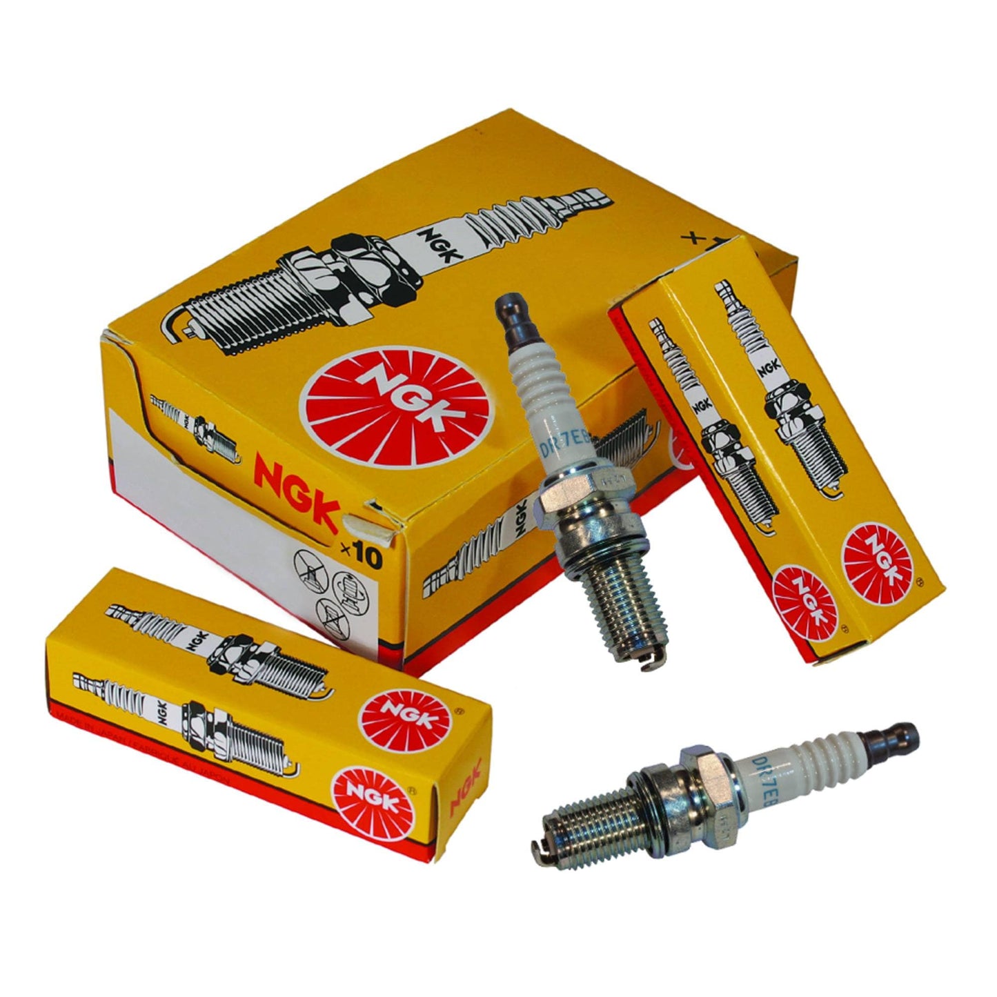 10 NGK Spark Plug NGK 5469/DR7EB (Stens 130-507-10)