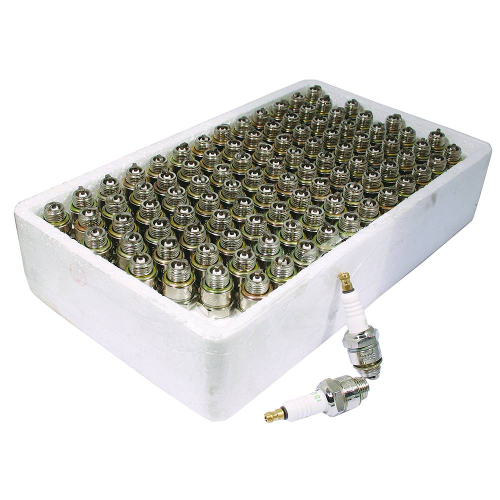 100 Torch Spark Plug Shop Pack GL4C Replaces Champion J19LM (Stens 130-698)