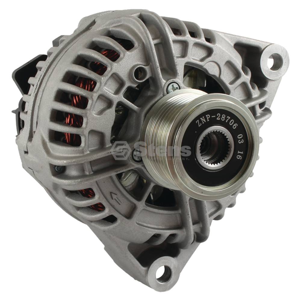 Atlantic Quality Parts Alternator John Deere AL166646 (Stens 1400-0577)