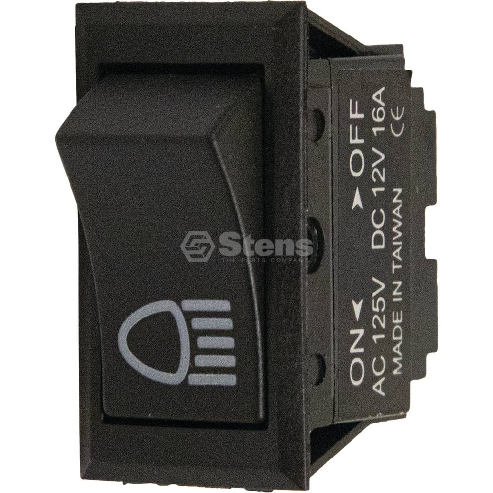 Atlantic Quality Parts Rocker Light Switch John Deere AM117324 (Stens 1400-0951)
