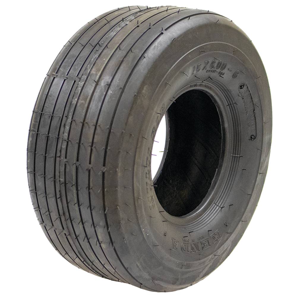 Kenda Tire 15x6.00-6 Rib 4 Ply (Stens 160-649)