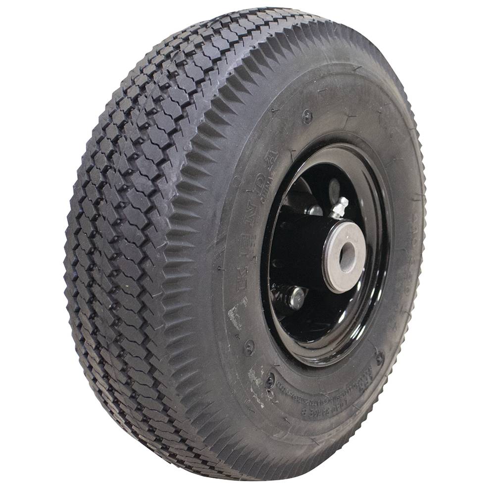 Zero-Flat Wheel Assembly 4.10x3.50-4 (Stens 175-590)