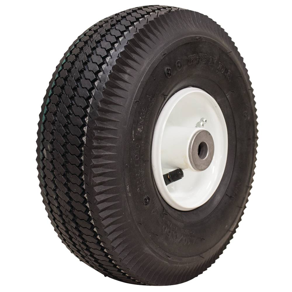 Zero-Flat Wheel Assembly 4.10x3.50-4 (Stens 175-658)