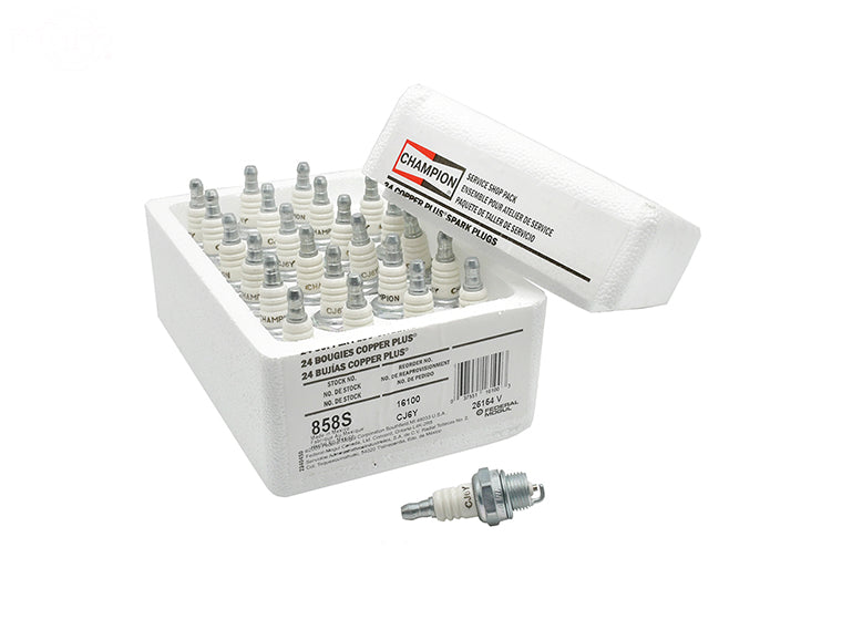 Pack of 24 Spark Plugs Champion CJ6Y Rotary (17802)