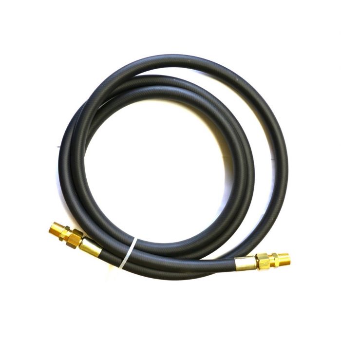 Hose, 1/2 in. x 10 ft. 1/2 NPS Swivel x Swivel, w/ 1/2 NPT Adapters LB White Tent Heater 20704