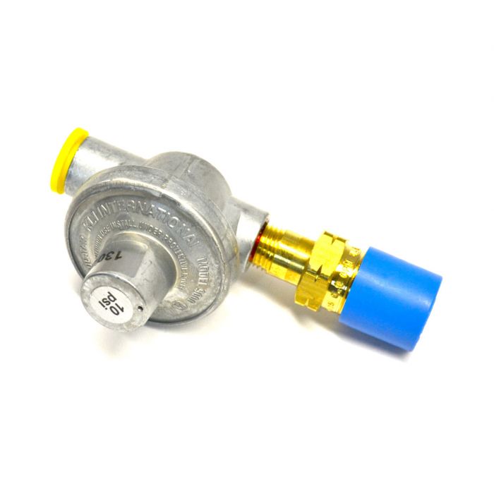L.B. White 10 PSI 11" W/C Preset Regulator with Softnose POL, 550-23463
L.B. White 10 PSI 11" W/C Preset Regulator with Softnose POL, 550-23463
