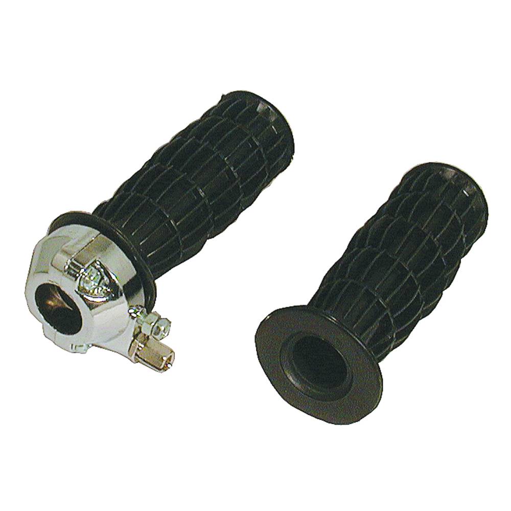 2 Stens Twist Grip Set 7/8" (Stens 260-224)
