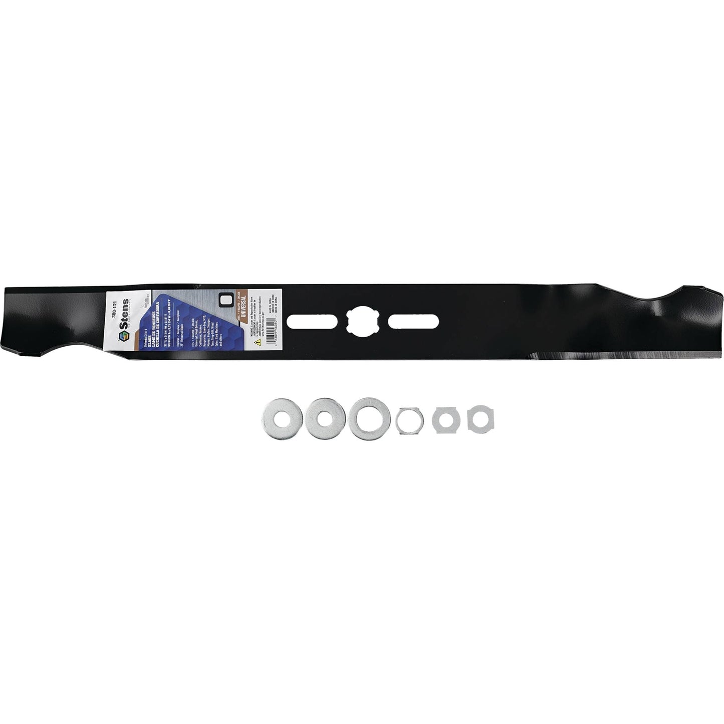 Stens Universal 3-in-1 Blade 21" L x 2 1/4" W x 0.160" THK (Stens 300-121)