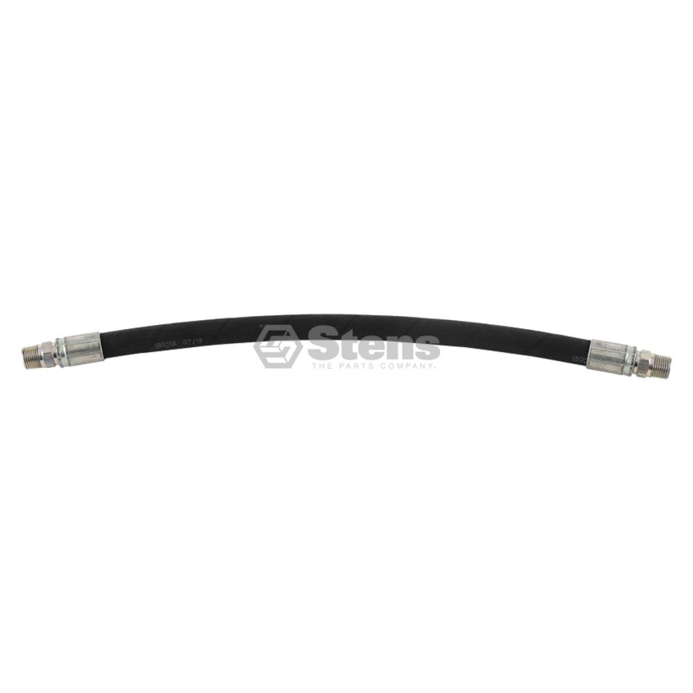 Atlantic Quality Parts Hydraulic Hose 3/8" x 18" SAE 100 R2AT 2 wire (Stens 3001-0002)