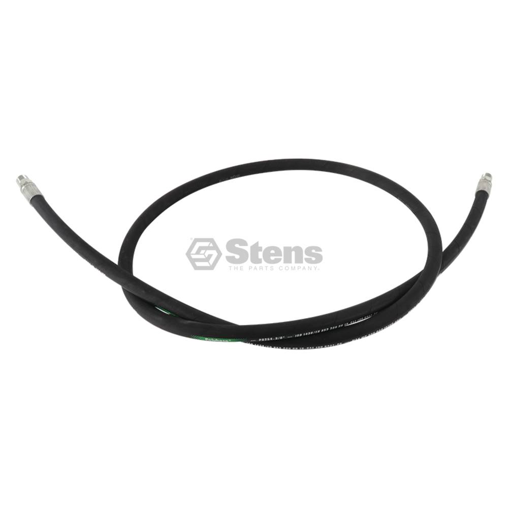 Atlantic Quality Parts Hydraulic Hose 3/8" x 84" SAE 100 R2AT 2 wire (Stens 3001-0011)