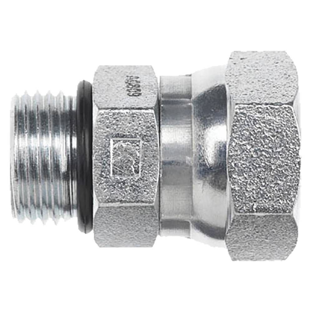 2 Atlantic Quality Parts Hydraulic Adapter Male ORB to Female Pipe Swivel Adapter (Stens 3001-1334)