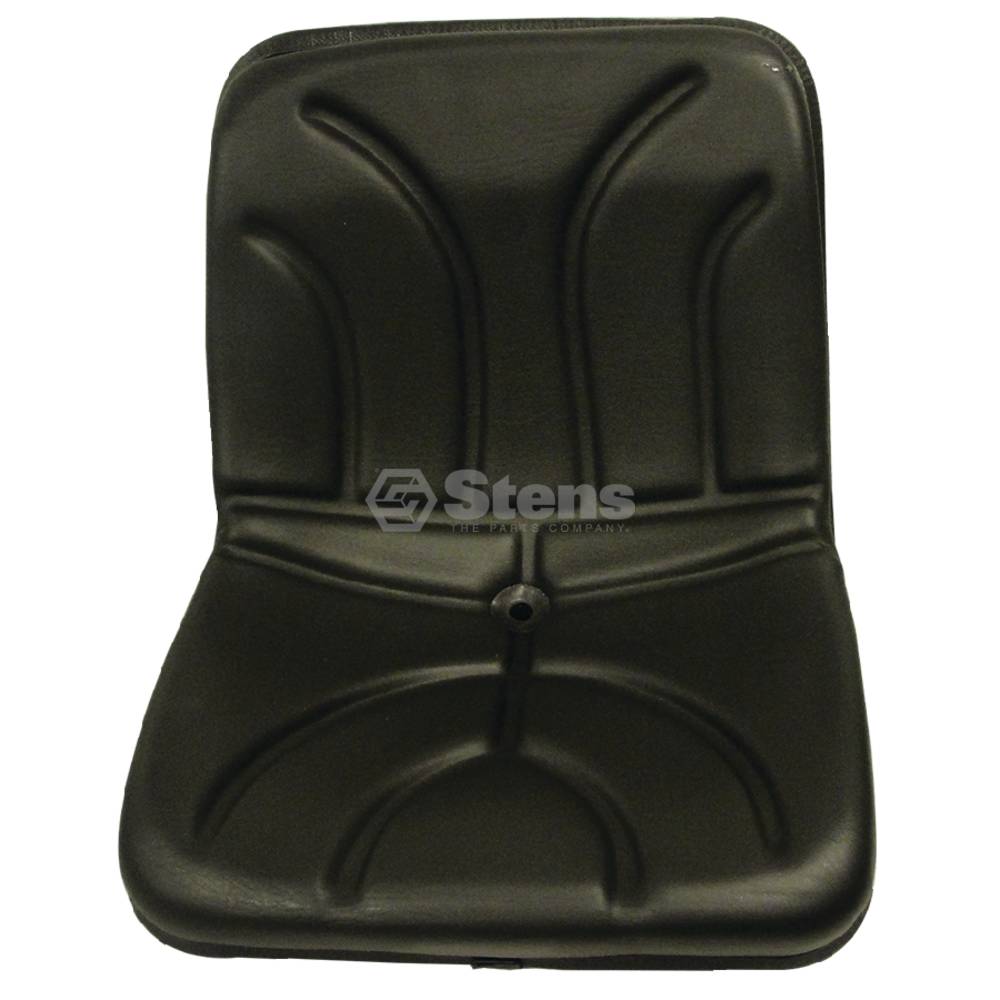Atlantic Quality Parts Seat Universal Black vinyl, adjustable (Stens 3010-0036)