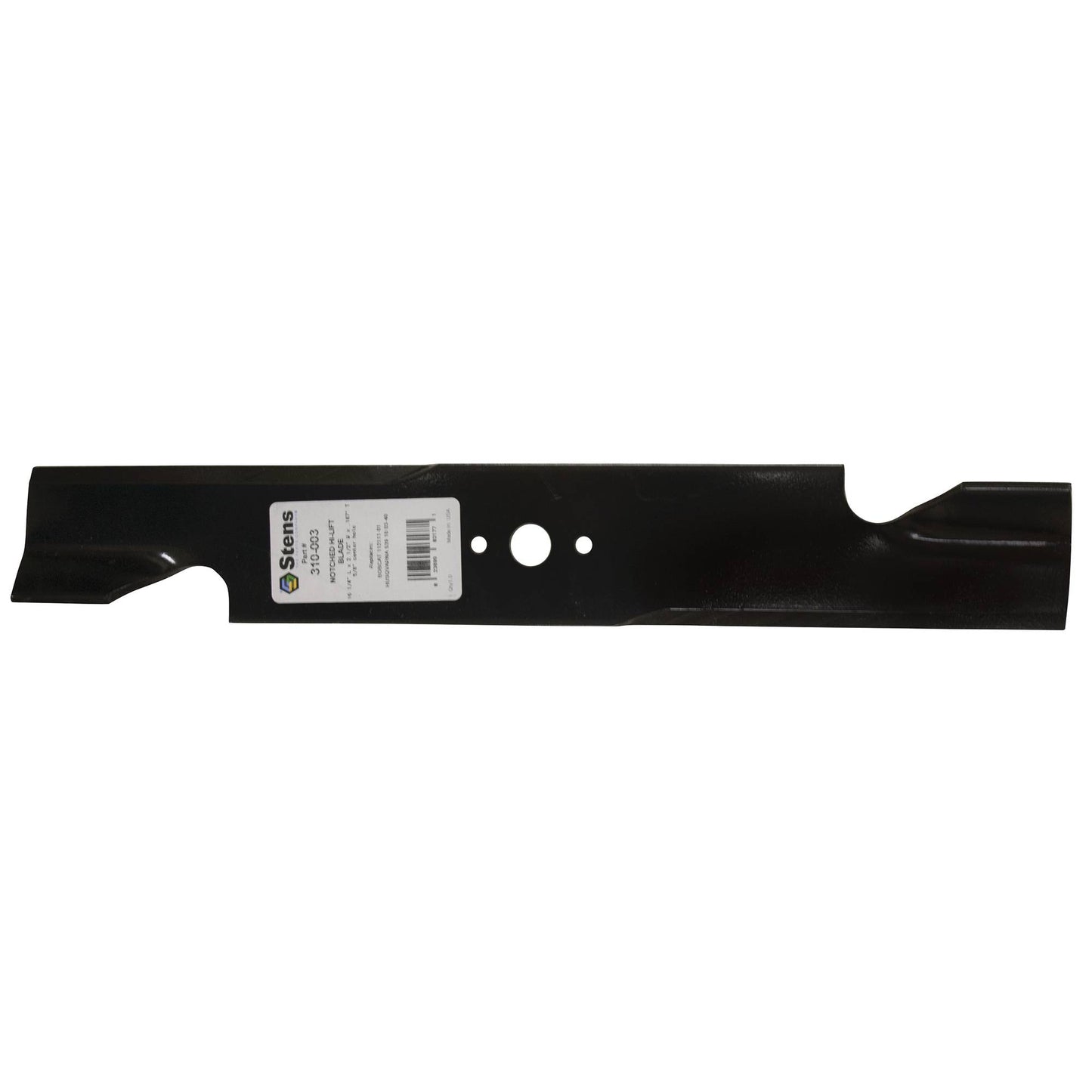 Stens Notched Hi-Lift Blade Bobcat 112111-01 (Stens 310-003)