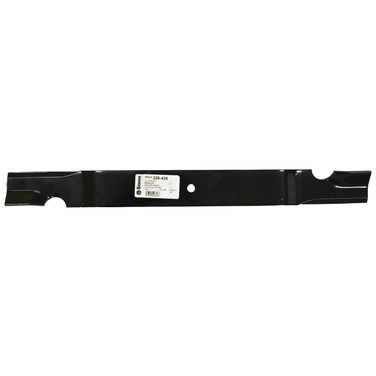 Stens Notched Hi-Lift Blade Grasshopper 320253 (Stens 320-425)