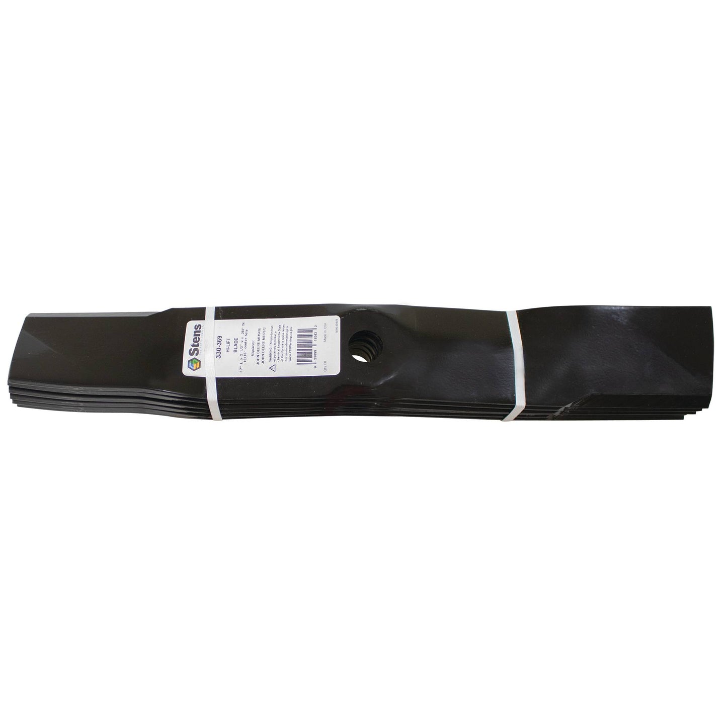 6 Stens Hi-Lift Blade Shop Pack John Deere AM146715 (Stens 330-369-6)