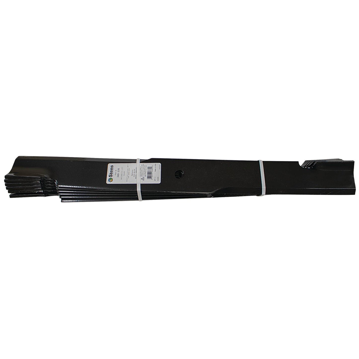 6 Stens Notched Hi-Lift Blade Shop Pack Scag 481709 (Stens 340-130-6)