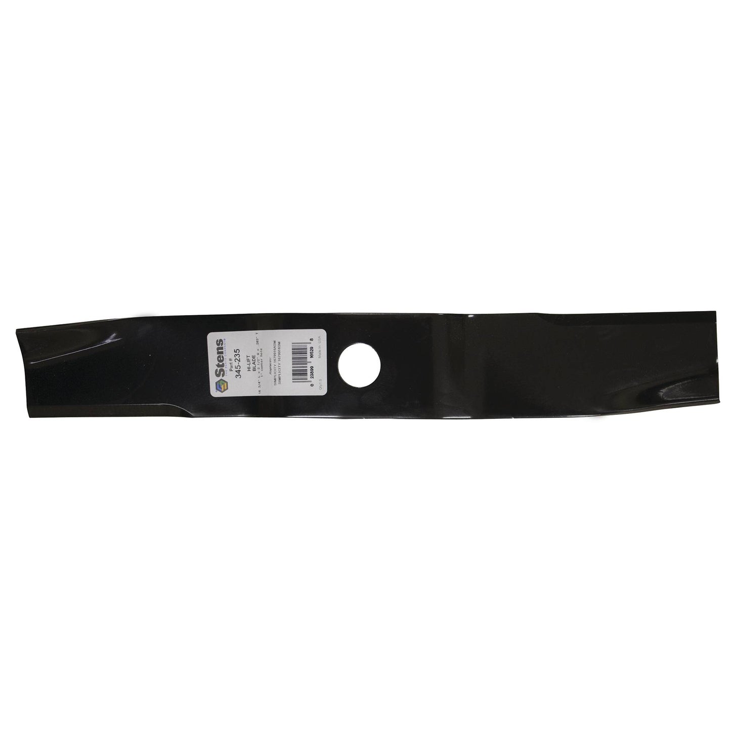 Stens Hi-Lift Blade Simplicity 1679916BZYP (Stens 345-235)