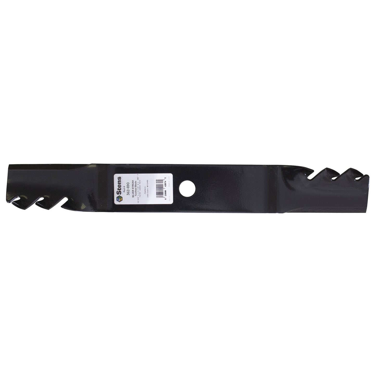 Silver Streak Toothed Blade John Deere M115496 (Stens 362-690)
