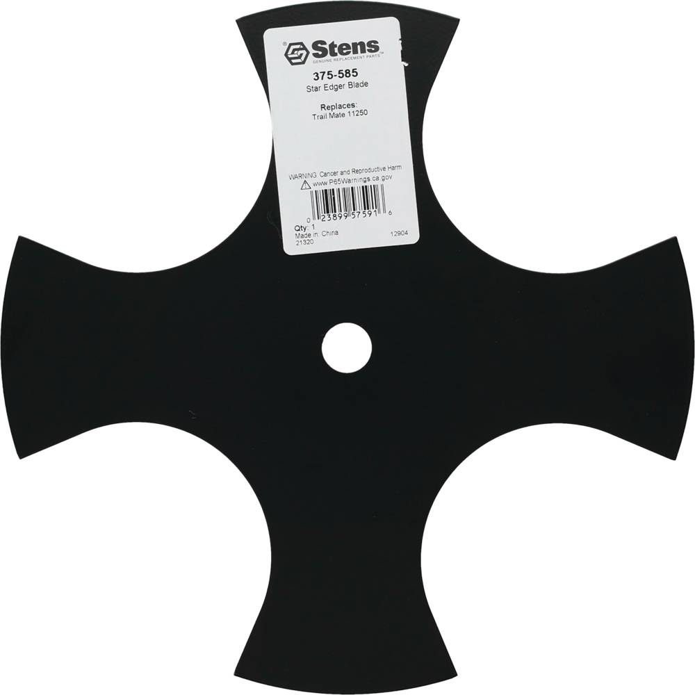 Stens Star Edger Blade Trail Mate 11250 (Stens 375-585)
