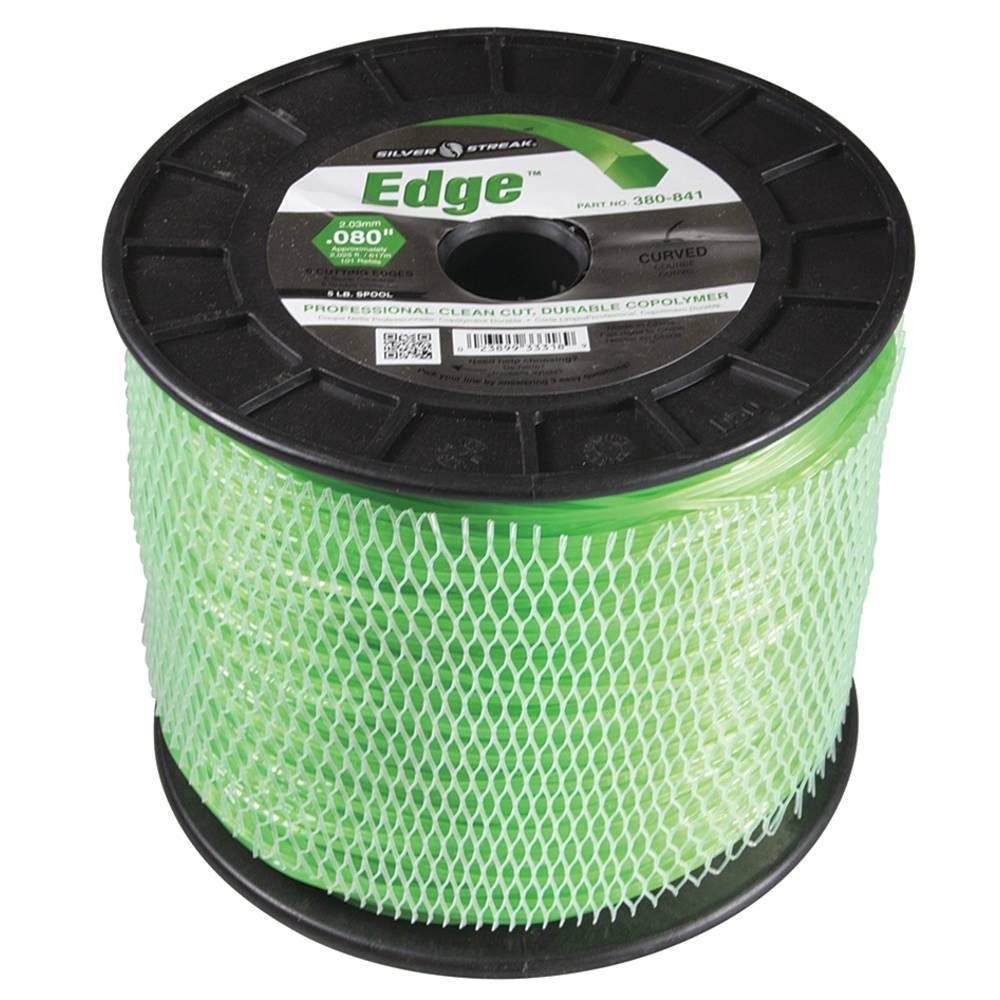 Silver Streak Edge Trimmer Line .080 5 lb. Spool (Stens 380-841)