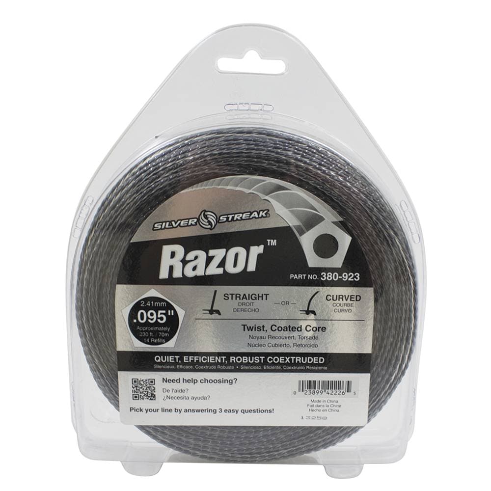 Silver Streak Razor Trimmer Line .095 1 lb. Donut (Stens 380-923)