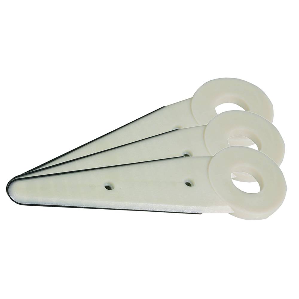 3 Stens Trimmer Blades .490 Center Hole (Stens 390-171)