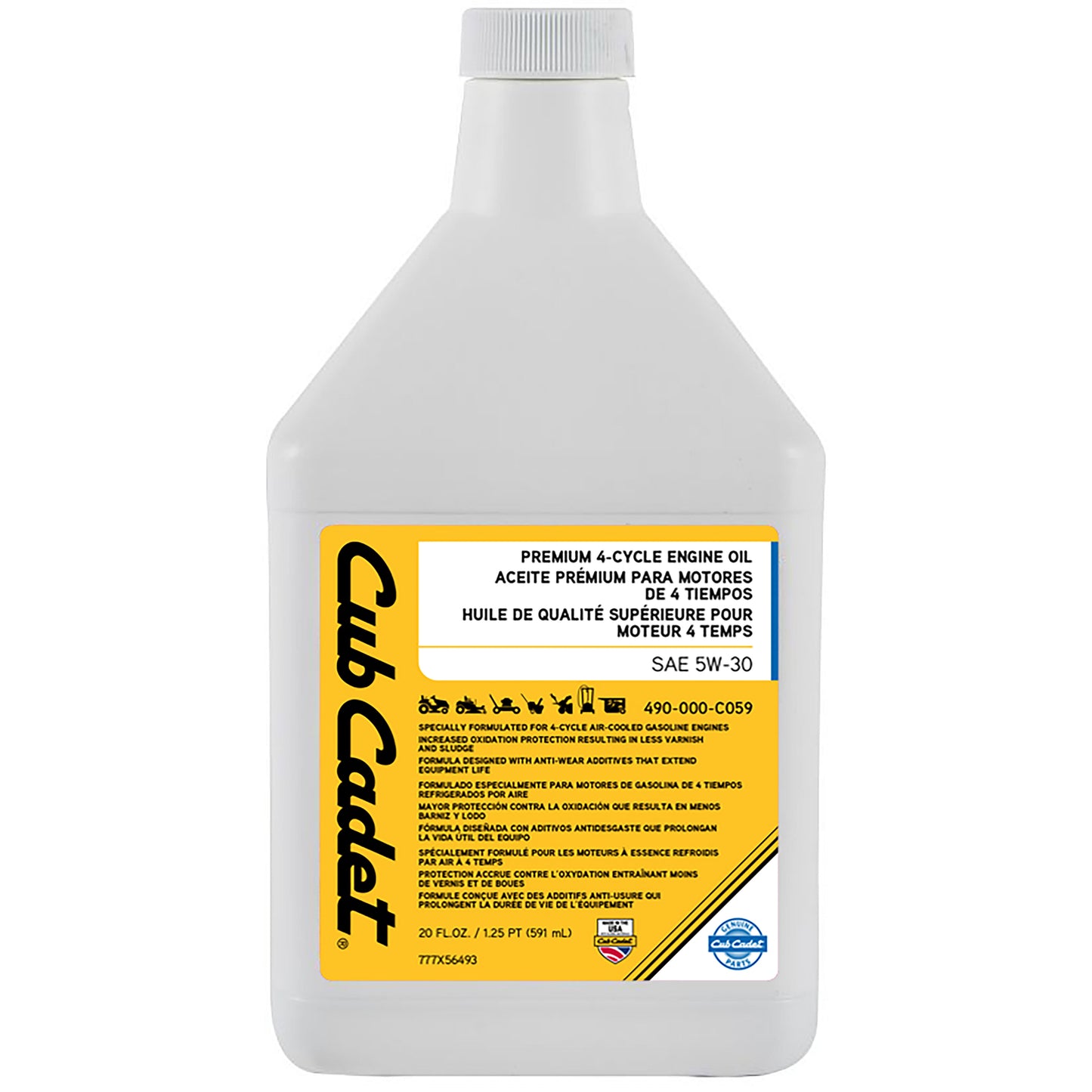 MTD SAE 5W-30 Engine Oil - 20 oz - 490-000-C059