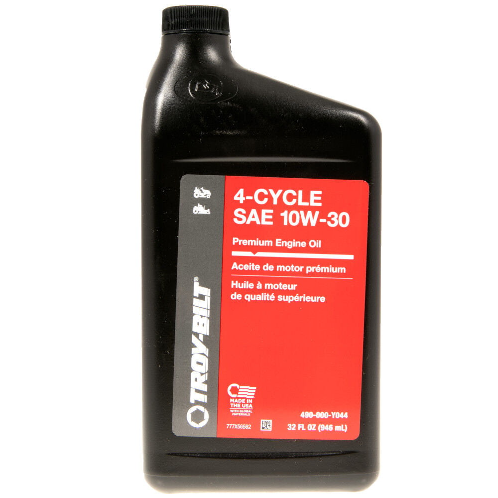 MTD Riding Mower SAE 10W-30 Engine Oil - 32 oz - 490-000-Y044