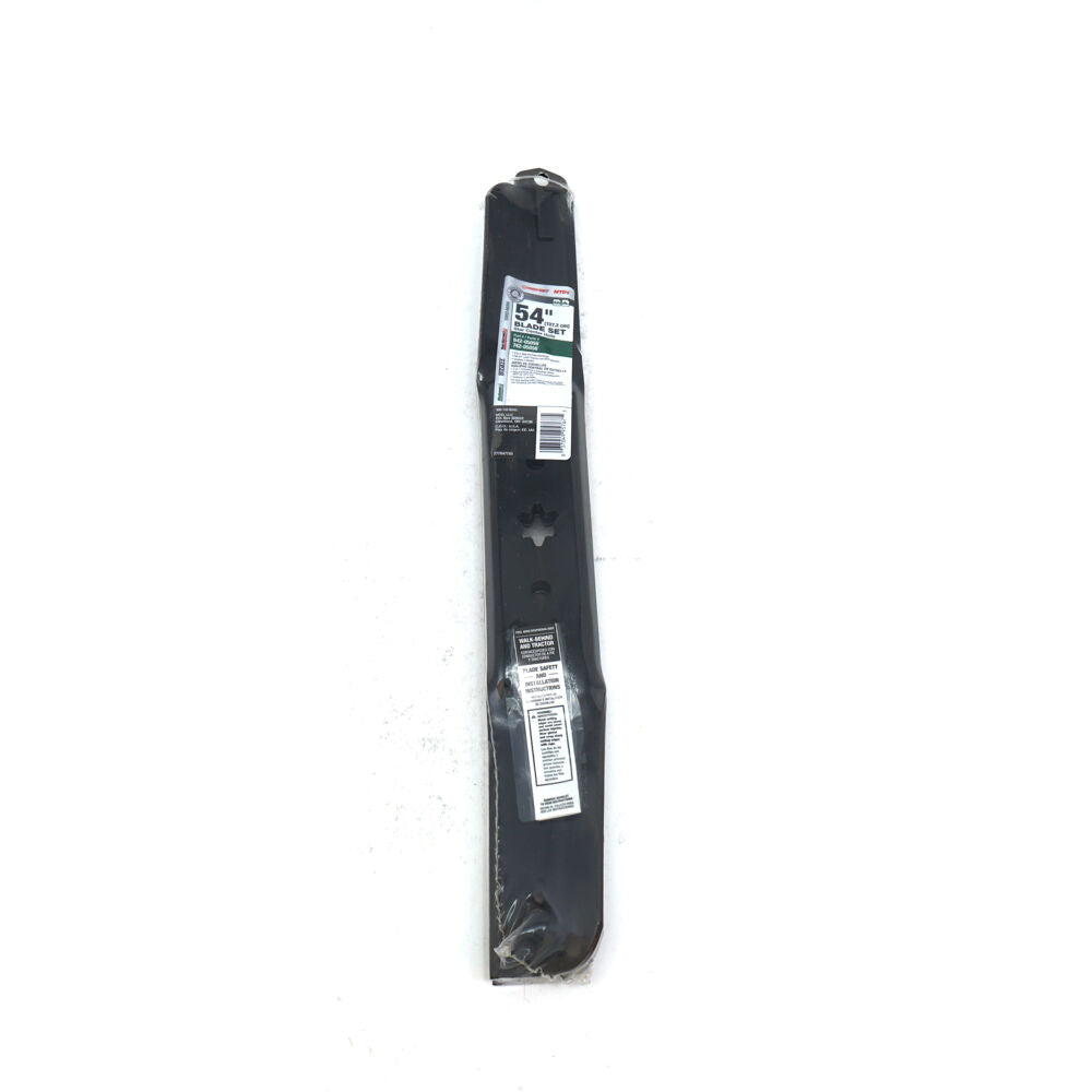 MTD Zero Turn Mower 2-in-1 Blade Set for 54" Cutting Decks - 490-110-M143