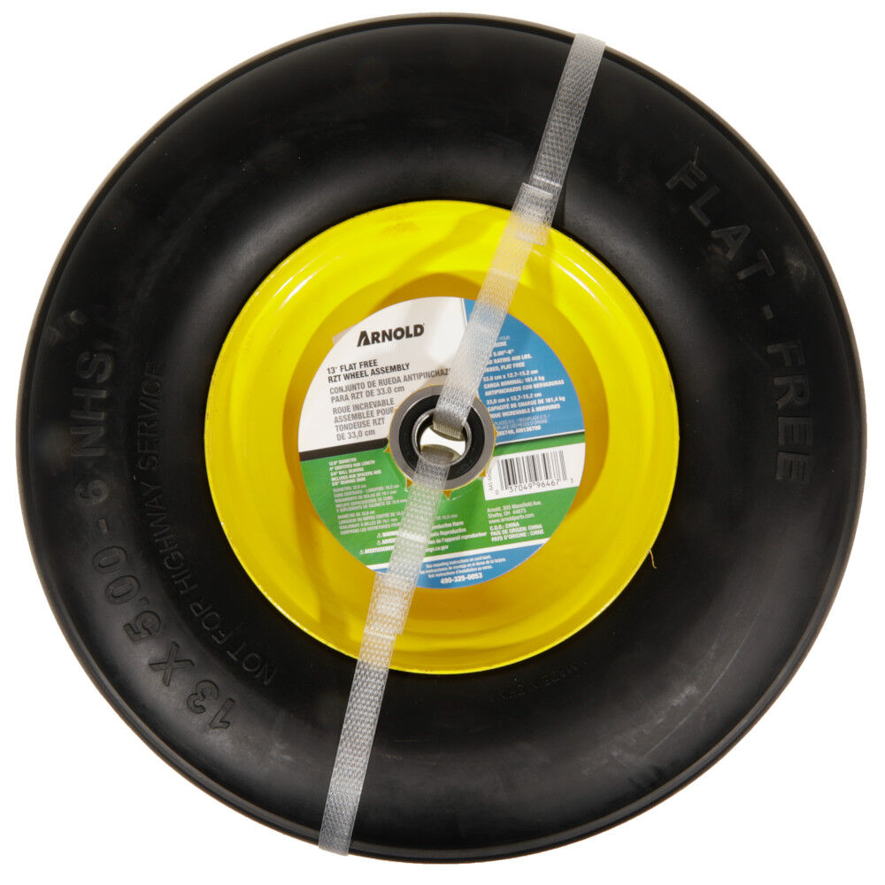 MTD Flat Free RZT Wheel Assembly, 13 x 5 x 6 - 490-325-0053