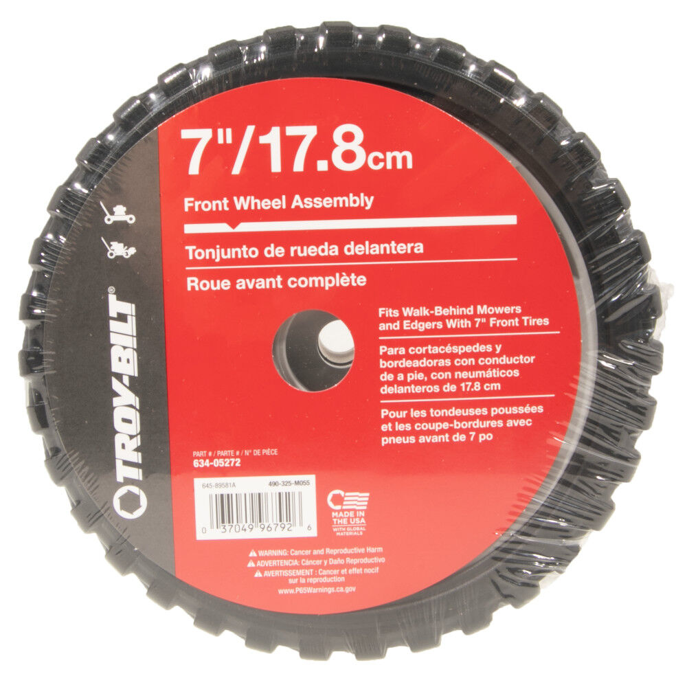 MTD 7" Lawn Mower Wheel - 490-325-M055