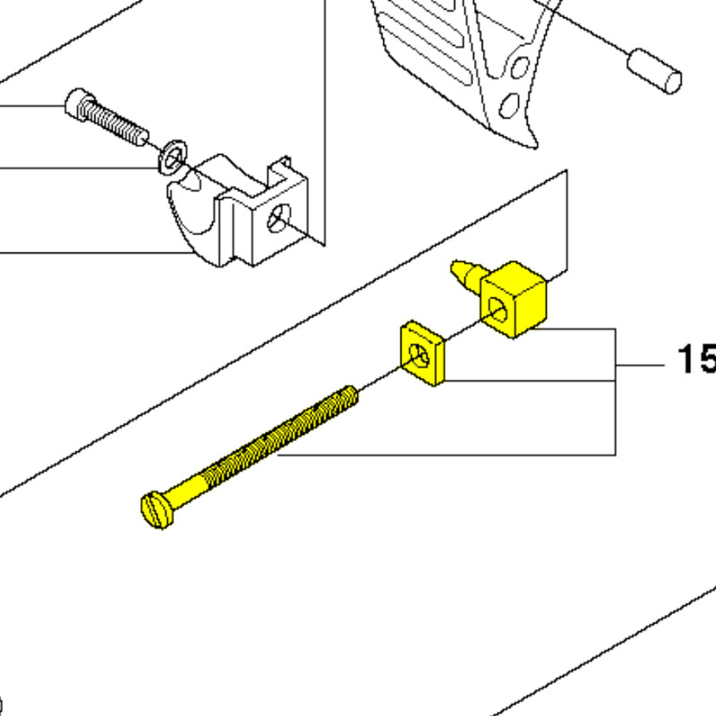 Husqvarna Chainsaw Chain Tensioner for Model 61 (501537101)