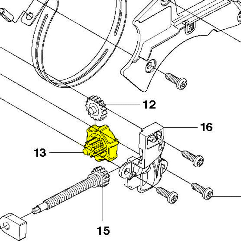 Husqvarna Chainsaw Gear Adjuster Wheel for 240, 236 (525884201)