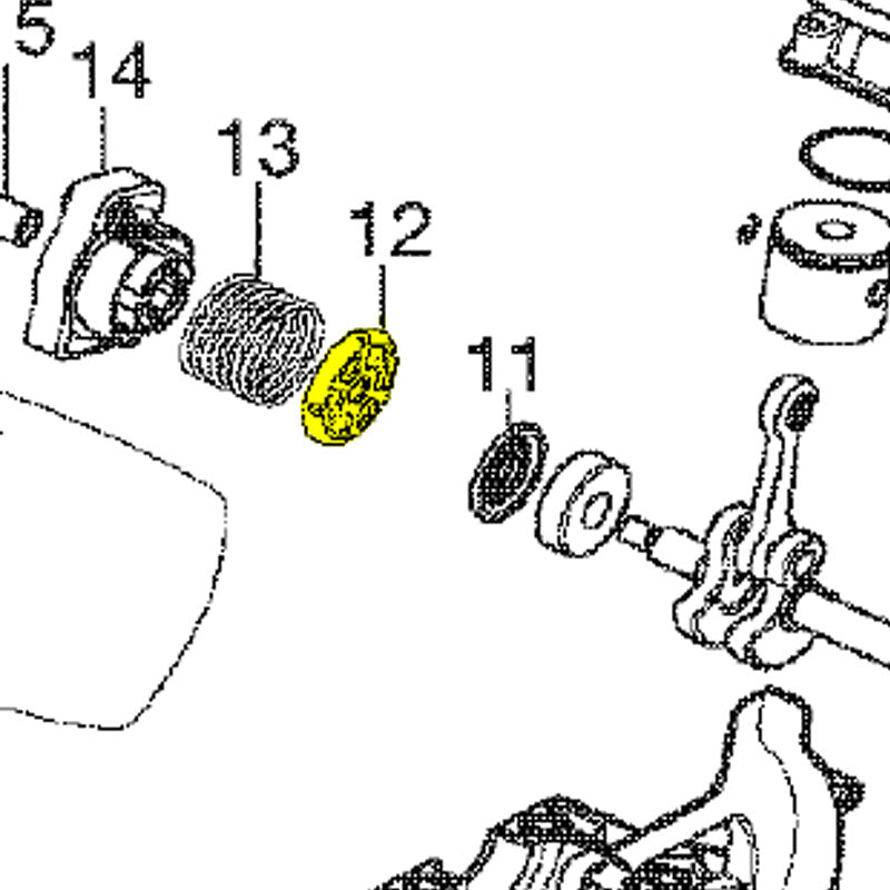 Husqvarna Trimmer Starter Washer for Model 125 (530016475)