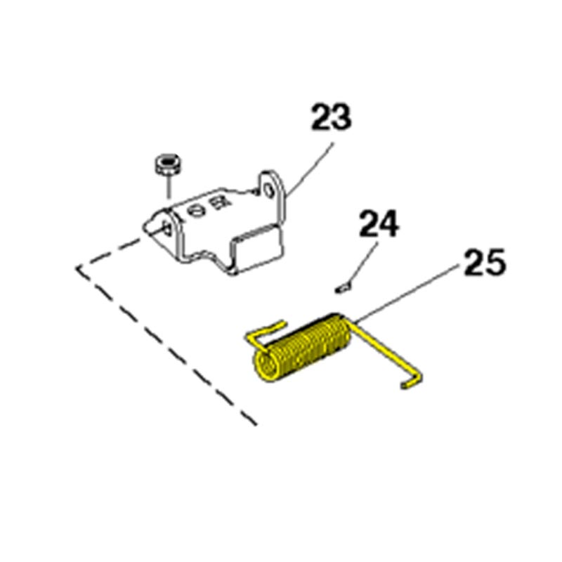 Husqvarna Riding Mower Torsion Spring for 2042LS, 2346LS (532197026)