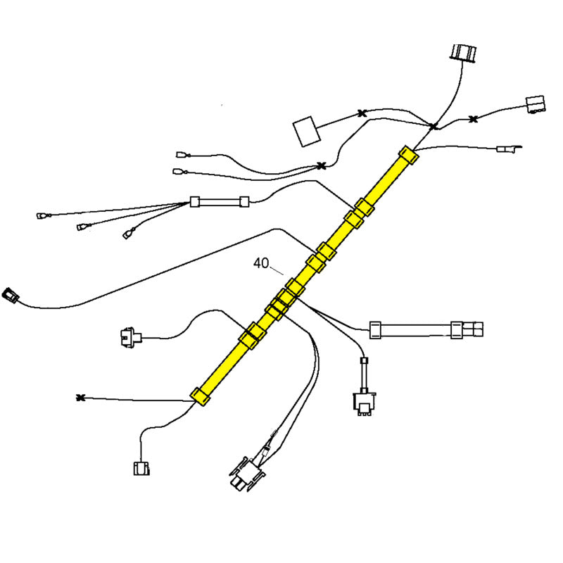 Husqvarna Ignition Dash Harness (532401104)