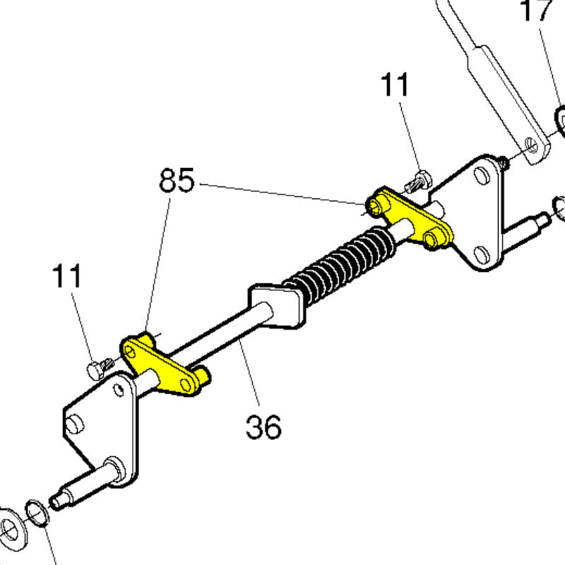 Husqvarna Walk Behind Mower Bracket for 917374545, 917370920, 917255501 (532439077)
