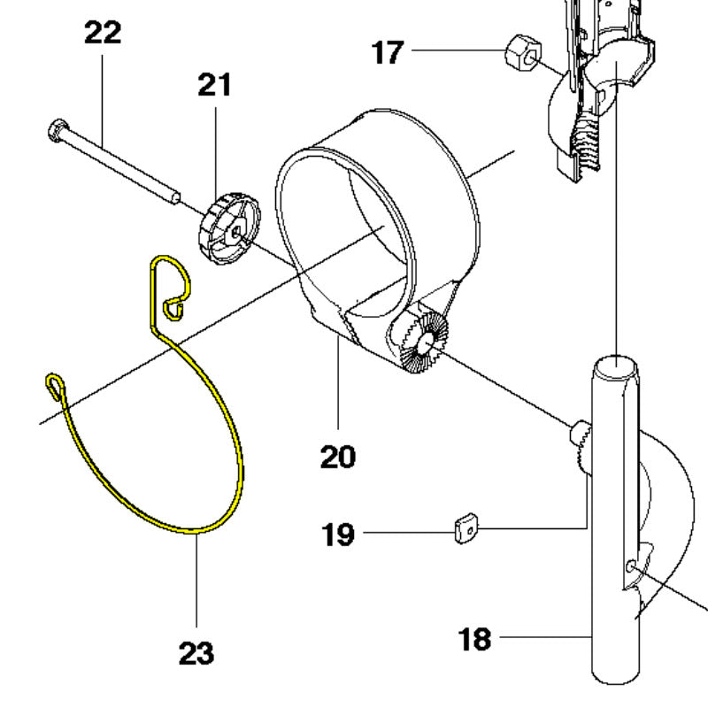 Husqvarna Blower Clamp for EBZ6500RH (544276001)