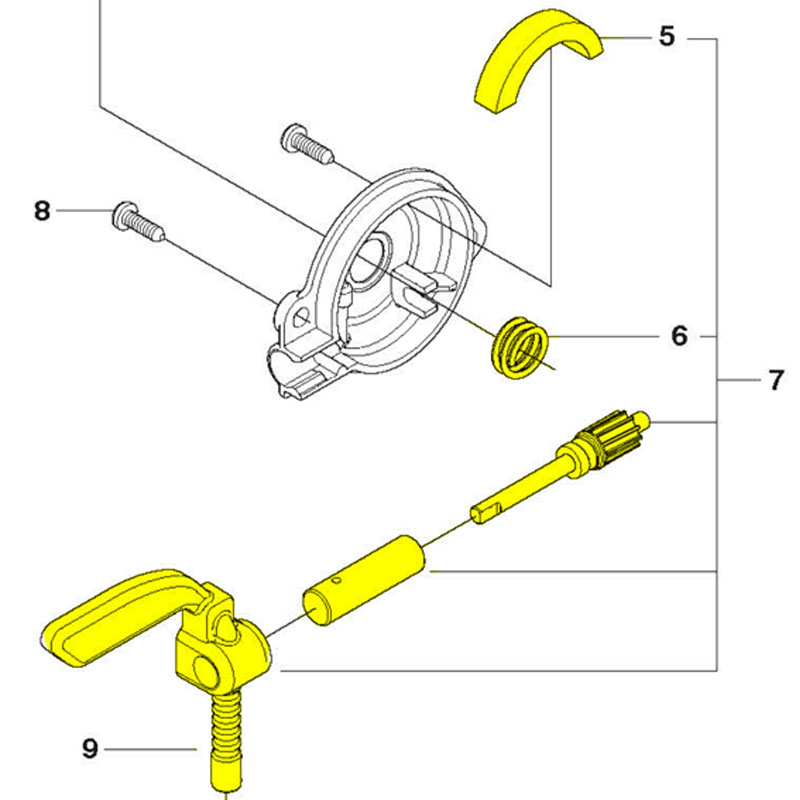 Husqvarna Chainsaw Oil Pump Assembly for 240,235, CS2234 (581063901)