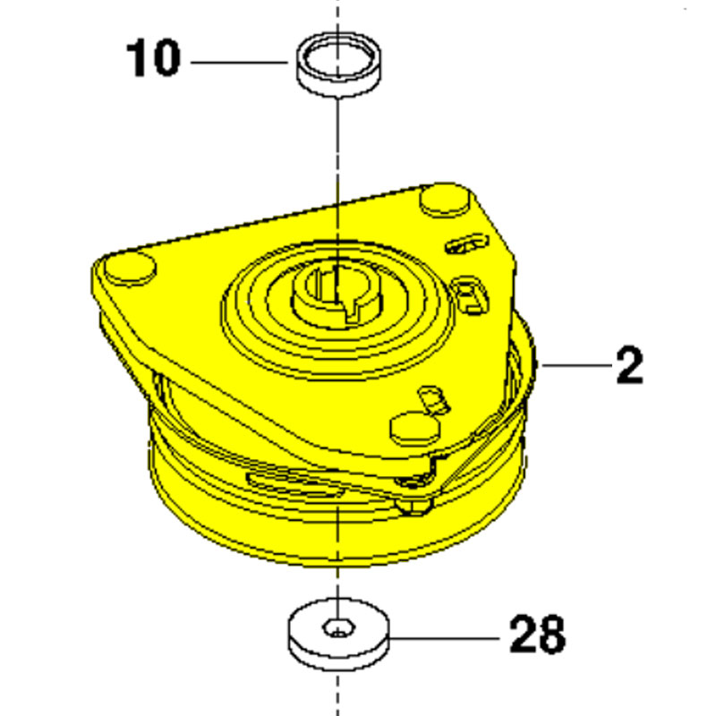 Husqvarna Ogura PTO Mower Clutch Assembly (587241601)